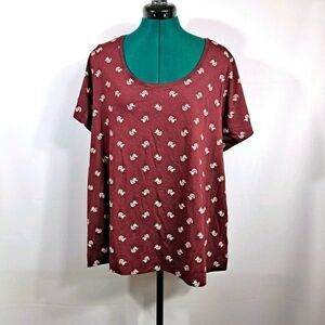 Ladies scoop neck top NWT